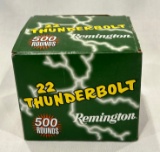 500 Rounds of Remington Thunderbolt .22LR