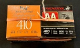 (2) Boxes of .410 - Winchester & B&P