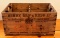 BERRY BROS & RUDD - SCOTCH WHISKEY - WOODEN SHIPPING BOX