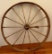 PRIMITVE WHEEL WITH TURING HANDLE - 48 INCH DIAMETER