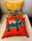 (2) DECORATIVE PILLOWS - LOOK NEW