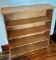 WOODEN 4 SHELF PINE CABINET