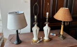 (4) TABLE TOP LAMPS