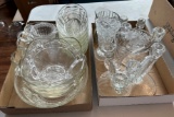 (2) BOXES OF MISC. GLASS WARE