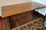 WOODEN TOP TABLE
