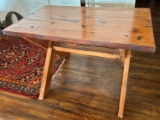 WOODEN PINE TABLE