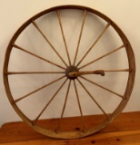 PRIMITVE WHEEL WITH TURING HANDLE - 48 INCH DIAMETER