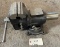 5 INCH BENCH VISE W/ PIPE VISE