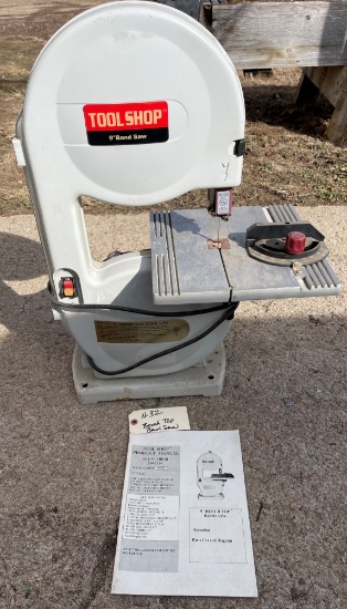 TOOL SHOP 9" BENCH TOP BAND SAW