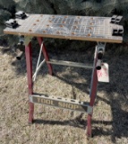 TOOL SHOP FOLD UP WORK BENCH