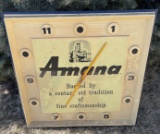 VINTAGE AMANA STORE ADVERTISING CLOCK