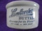 OLD STONEWARE BUTTER CROCK WITH ADVERTISING 