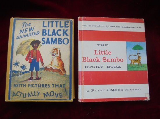 (2) VERSIONS OF 'LITTLE BLACK SAMBO" BOOKS