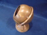 OLD BRASS ASH TRAY GLOBE-MISSING PARTS