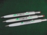 (3) OLD ADVERTISING MECHANICAL PENCILS FROM 