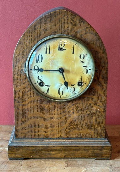 ANTIQUE GILBERT SHELF CLOCK