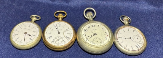 (4) Pocket Watches