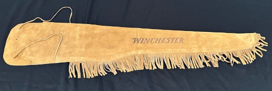 Winchester Leather Gun Scabbard