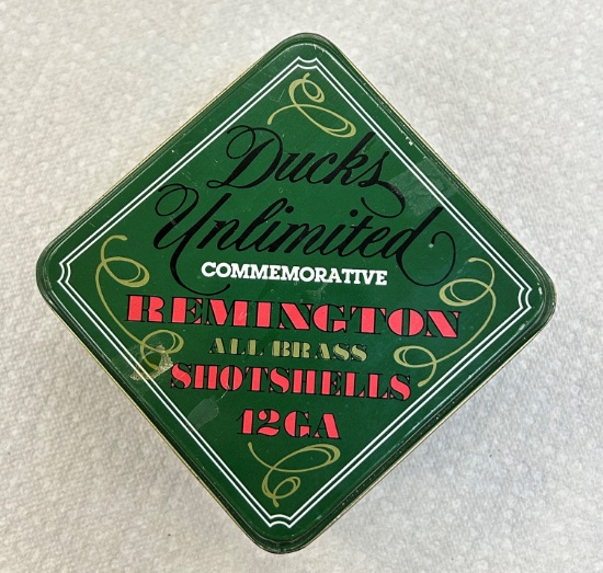 Ducks Unlimited Commemorative Remington All Brass Shotshells 12ga