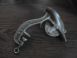 CAST ALUMINUM HAND CRANK CHERRY PITTER