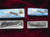 TWO NEWER POCKET KNIVES IN BOX