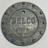 1961 DELCO BATTERY DATE STAMP