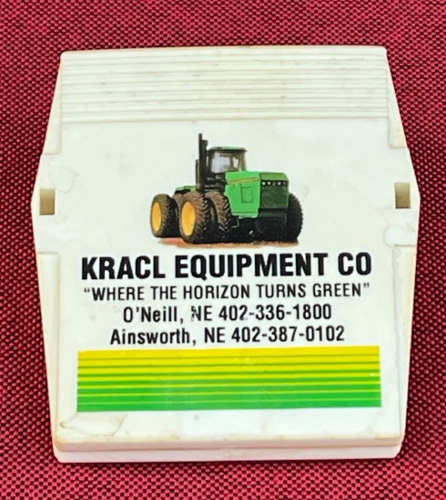 KRACL EQUIPMENT CO. ADVERTISING CLIP