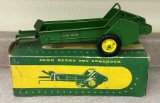 JOHN DEERE TOY SPREADER WITH BOX