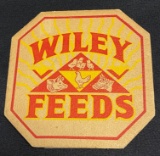 WILEY FEEDS - ADVERTISING HOT PLATE
