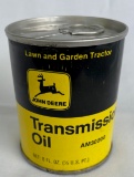 JOHN DEERE TRANSMISSION OIL TIN - FOR LAWN & GARDEN