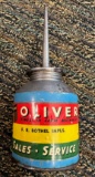 Oil Can with Oliver Sales - Service Sticker