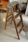 4 FOOT WOODEN STEP LADDER