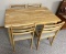 WOODEN KITCHEN TABLE AND (4) CHAIRS