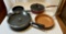 LOT OF (4) FRY PANS