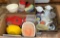 (3) BOXES OF ASSORTED TUPPER WARE