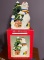 CERAMIC BEAR COOKIE JAR - THE SEASONS COLLECTION