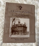 1900-2005 JOURNEY OF FAITH - HOLY TRINITY/CEDAR CATHOLIC --- HISTORICAL BOOK