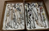 (2) BOXES OF BEAUTIFUL FASHION NECKLACES