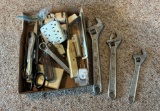 MISC. TOOLS --- VISE GRIPS - CRESCENT WRENCH AND MORE