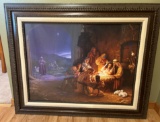 THE NATIVITY - FRAMED PRINT