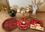 HOLIDAY PLATES - HOME AND GARDEN STONEWARE COLLECTION - AND MORE