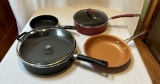 LOT OF (4) FRY PANS