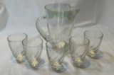 PITCHER AND WATER GLASS SET