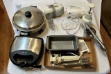 BREAD PANS - ELECTRIC MIXER - AND MORE