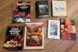 LOT OF COOK BOOKS - INCLUDING FROM BOW VALLEY - ST. HELENA - AND MORE