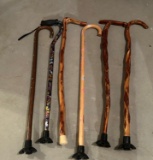 LOT OF MISC. WALKING CANES