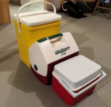 LOT OF THREE COOLERS