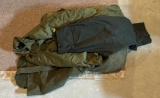 VINTAGE MILITARY BAG AND CLOTHING