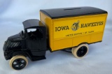 Iowa Hawkeyes 1926 Bull Dog Truck Coin Bank