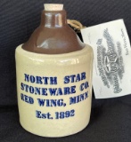 1992 Red Wing Collectors Society North Star Stoneware Co. Commemorative Jug